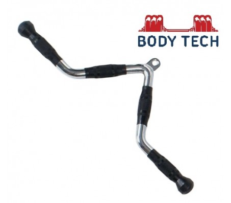 Body Tech Commercial V Shape Multi Purpose Bicep/Tricep Bar-MULTIPURPOSEHANDLE